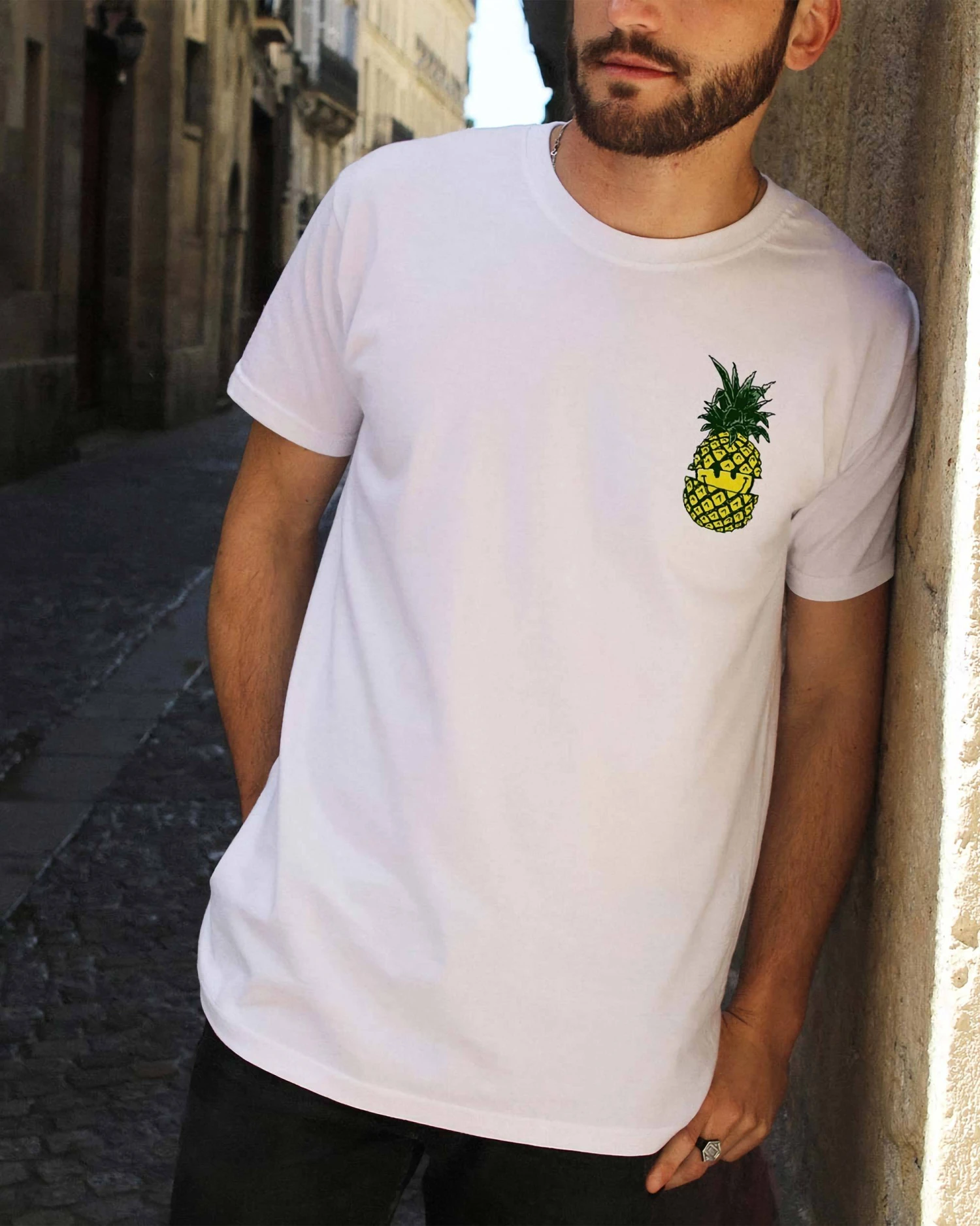 T-shirt Ananas Smiley 4 T-shirt Ananas Smiley – Image 2