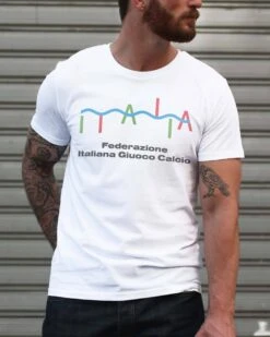 T-shirt Federazione Italiana Giuoco Calcio -T-shirts Shop federazione italiana 1