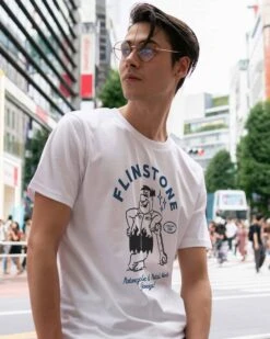 T-shirt Fred Pierrafeu Mécano -T-shirts Shop fred pierrafeu mecano 1