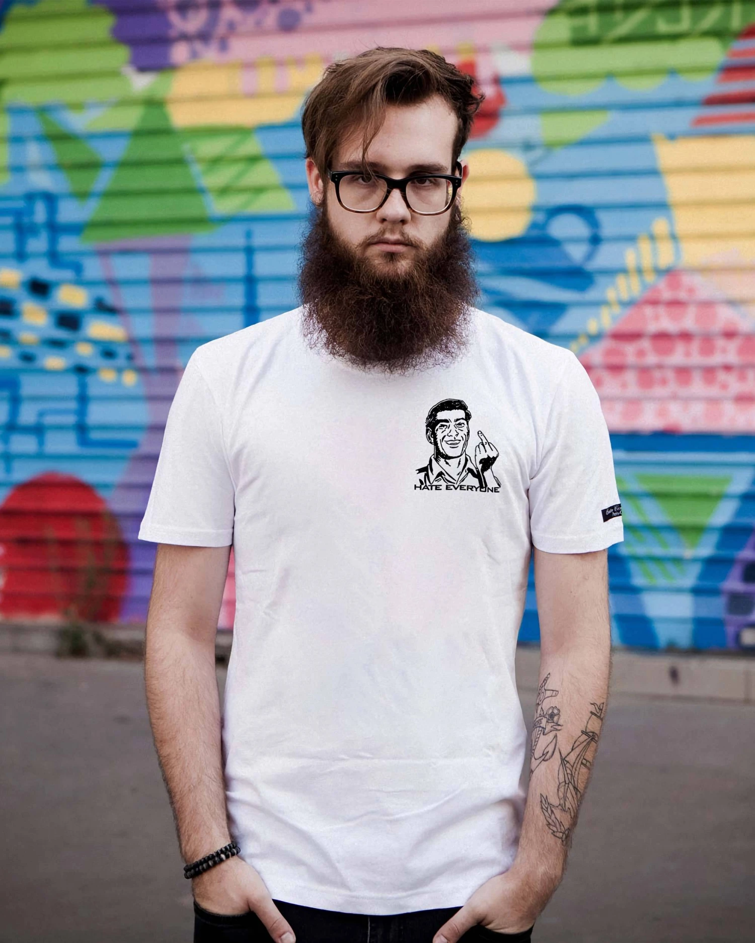 T-shirt Hate Everyone 4 T-shirt Hate Everyone – Image 2