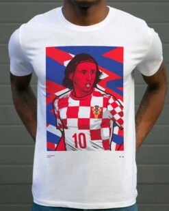 T-shirt Modric Croatie -T-shirts Shop modric croatie 1