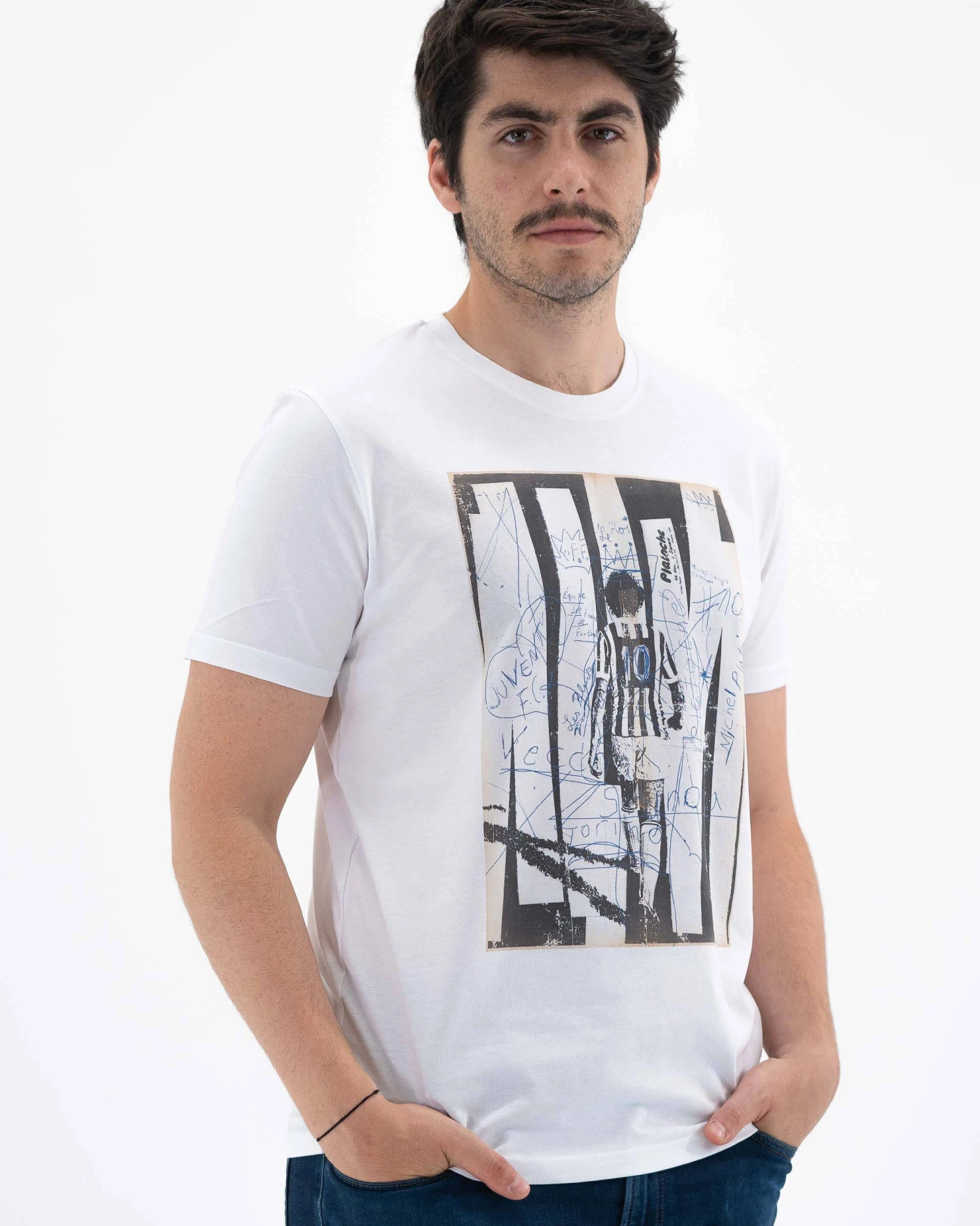 T-shirt Platini Juventus 5 T-shirt Platini Juventus – Image 3