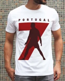T-shirt Ronaldo Numéro 7 -T-shirts Shop ronaldo portugal 1