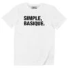T-shirt Simple & Basique -T-shirts Shop simple basique