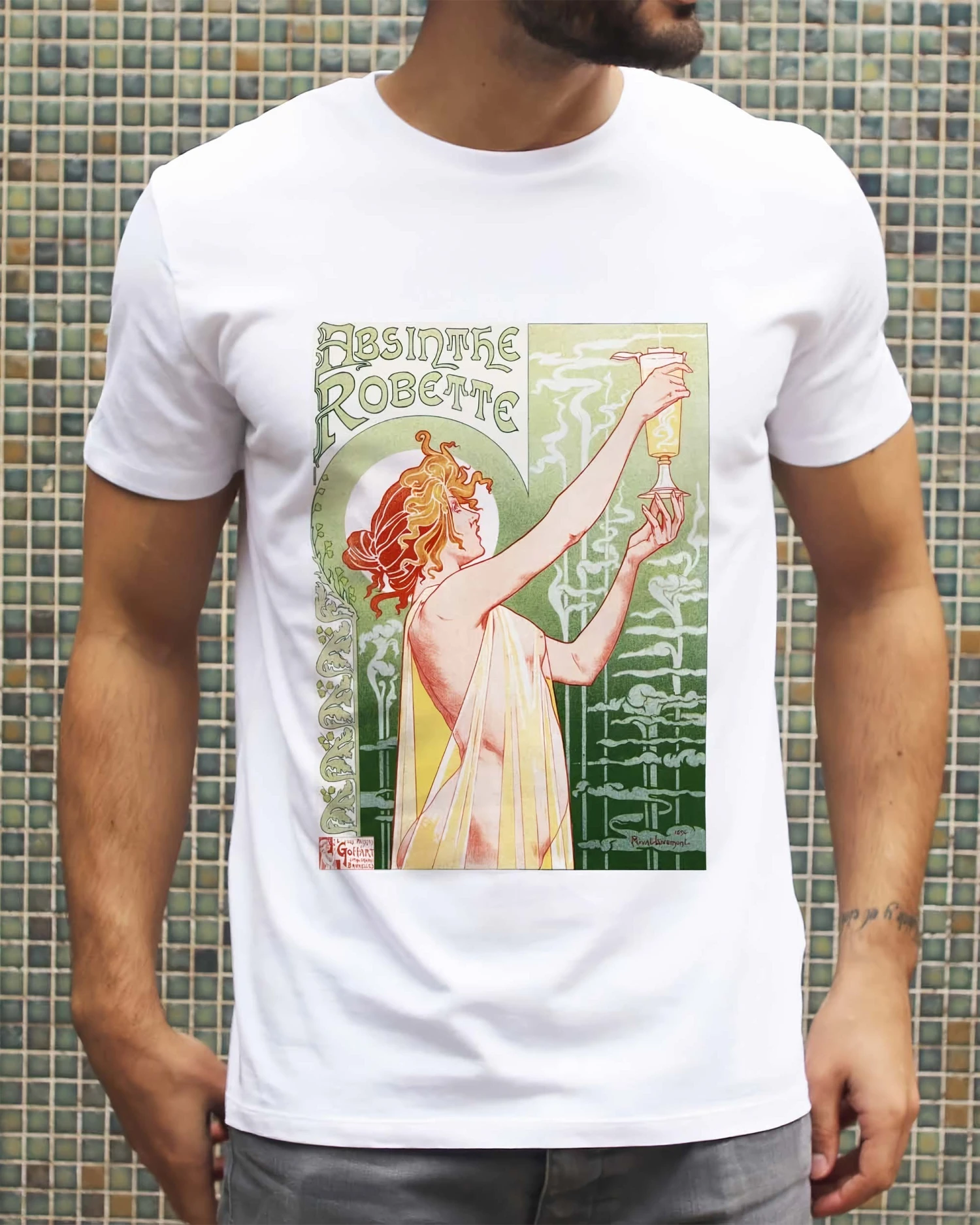 T-shirt Absinthe Robette 4 T-shirt Absinthe Robette – Image 2