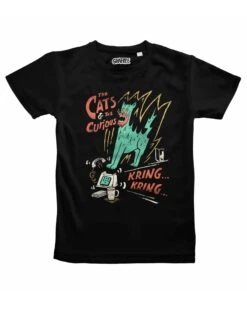 T-shirt Cats And Curious