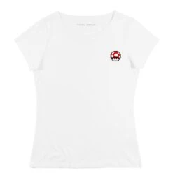 T-shirt Femme Pixel Champignon
