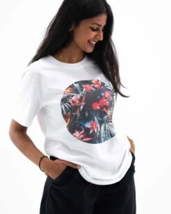 T-shirt Fleurs Tropicales -T-shirts Shop t shirt fleurs tropicales 2