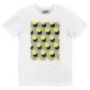 T-shirt Géométrie Points Jaunes -T-shirts Shop t shirt geometrie points jaunes