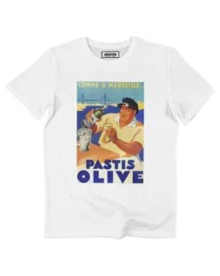 T-shirt Pastis Olive Marseille