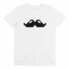 T-shirt Emoji Moustache -T-shirts Shop t shirt pixel moustache
