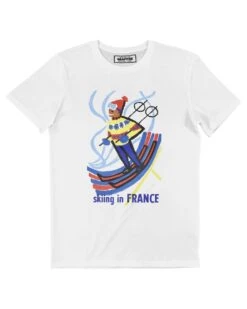 T-shirt Skiing In France