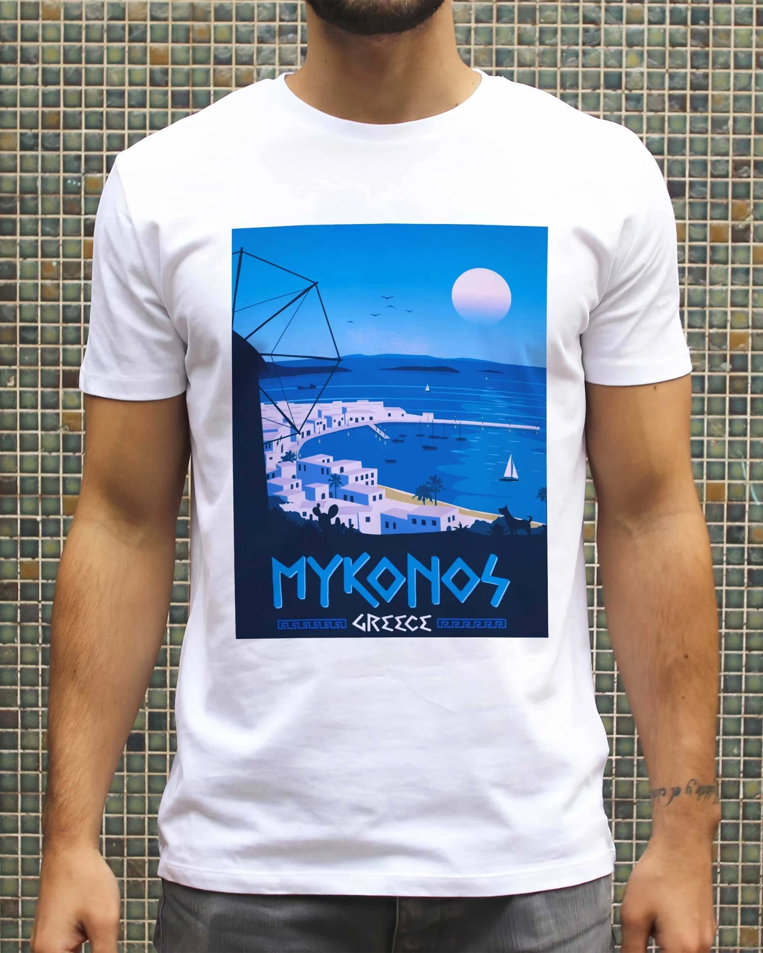T-shirt Mykonos 4 T-shirt Mykonos – Image 2