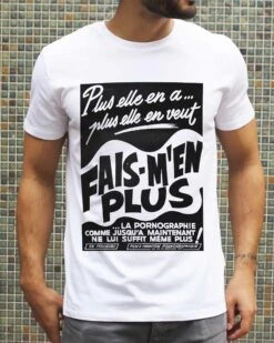 T-shirt Fais M'en Plus 6 T-shirt Fais M'en Plus -T-shirts Shop tshirt fais men plus 1